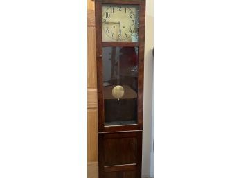 Antique Sears Kit Wood Grandfather Clock - Working Condition