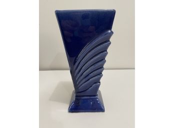 Vintage McCoy USA Blue Vase - Will Ship!