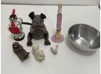 Collection Of Treasures - Misc Animals & Potpourri Bowl - Will Ship!
