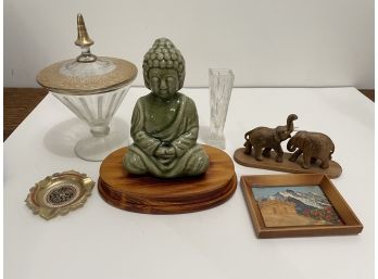 Internationally Inspired Collection Of Trinkets & Antiques - Buddha - Will Ship!