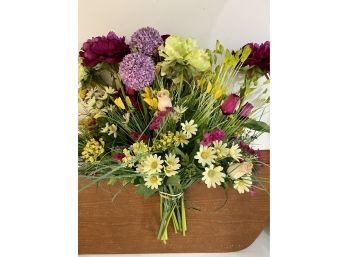 Large Bouquet Of Faux Flowers