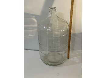 Large Glass Water Jug - Made In Mexico