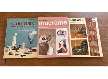 Art Books - Knitting, Macrame, Sculpture
