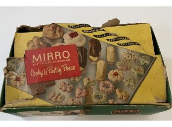 Vintage Mirror Cookie Pastry Press