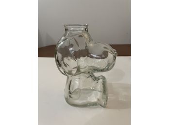 Glass Snoopy Bank