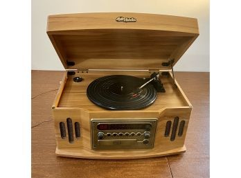 ANDERS NICHOLSON All-In-1 Record Player Turntable CD Radio