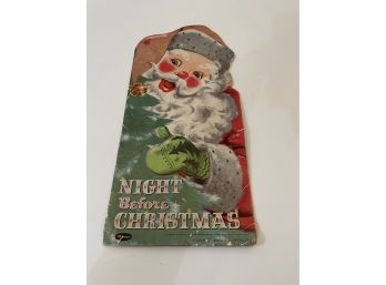 Vintage Night Before Christmas Large Book