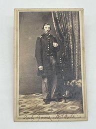 Civil War CDV Milo Smith 1st Kansas Battalion Photo Military