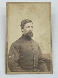 Original Kansas Civil War CDV Military Photo Image R.H. Kimball & Co. Leavenworth Ks