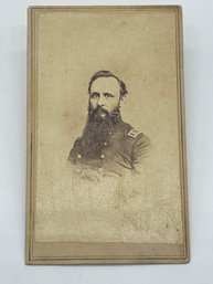 Original Civil War CDV Photo Image Joseph P. Root 2nd Kansas Cavalry Surgeon Field & Staff Military