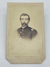 Original CDV Photo Image 5th Kansas Cavalry Soldier Civil War
