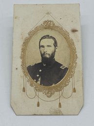 Original CDV Photo Image 5th Kansas Cavalry Civil War Soldier