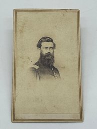 Original CDV Photo Image Company K 7th Kansas Cavalry Civil War Soldier