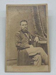 Original CDV Photo Image 11th KVC Kansas Cavalry Civil War Soldier