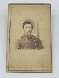 Original CDV Photo Image Lewis D. Joy Major 18 USCT Captain 11th KVC Kansas Cavalry Civil War Soldier