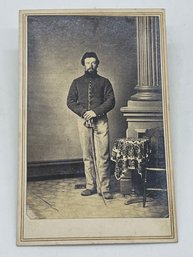 Original CDV Photo Image Charles S. Williamson Company C 16th Kansas Cavalry Civil War