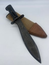 Original Vietnam Era Marked Kiffe Japan M1910 Bolo Knife With CWE Stamped Sheath Scabbard