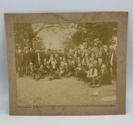 Grand Army Of The Republic Cabinet Photo Image Missouri Cavalry Civil War Soldier John Platt Leavenworth 1897