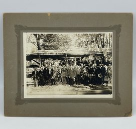 Original GAR Grand Army Of The Republic Cabinet Photo Image Baxter Springs Kansas Cavalry Civil War Soldier