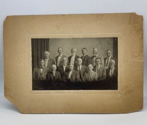 Original Grand Army Of The Republic Cabinet Photo Image Post #87 McPherson Kansas Cavalry Civil War Soldier