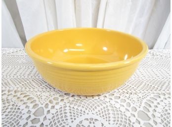 Vintage Fiesta Ware  Yellow Salad Serving Bowl