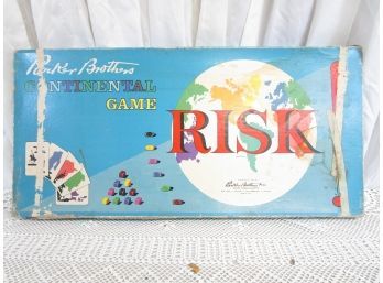 1959 Parker Brothers RISK Continental Board Game