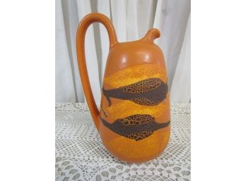 Royal Haeger Earth Wrap Mid Century Modern Pottery Pitcher