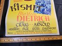 Kismet Original Vintage Movie Poster