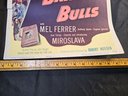 The Brave Bulls Original Vintage Movie Poster