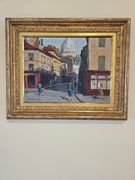 Prudnikov Oil Painting - French Cityscape