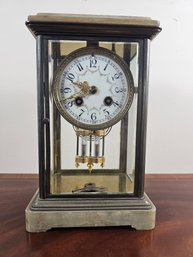 Samuel Marti French Brass Clock