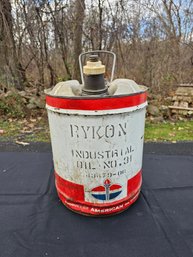 Large American Oil Can
