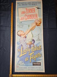 The Lady Takes A Flyer Original Movie Poster