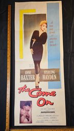 The Come On Vintage Movie Poster