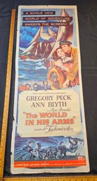 The World In His Arms Original Vintage Movie Poster