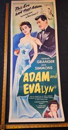 Adam And EVAlyn Original Vintage Movie Poster