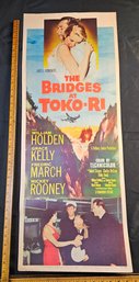 The Bridges At Toko-Ri Original Vintage Movie Poster