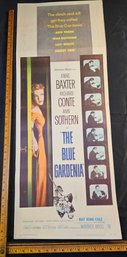 The Blue Gardenia Original Vintage Movie Poster