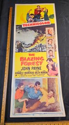 The Blazing Forest Original Vintage Movie Poster