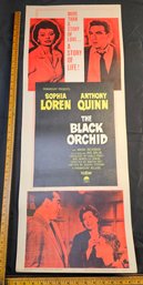 The Black Orchid Original Vintage Movie Poster