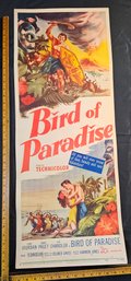 Birds Of Paradise Original Vintage Movie Poster