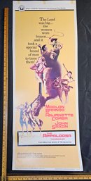 The Appaloosa Original Vintage Movie Poster