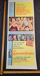 The Ambassador's Daughter Original Vintage Movie Poster