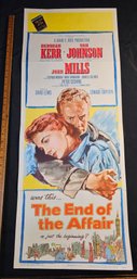 The End Of The Affair Original Vintage Movie Poster