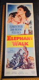 Elephant Walk Original Vintage Movie Poster