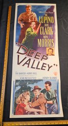 Deep Valley Original Vintage Movie Poster