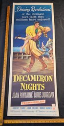Decameron Nights Original Vintage Movie Poster