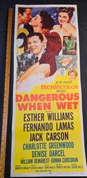 Dangerous When Wet Original Vintage Movie Poster (A)