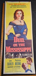 Duel On The Mississippi Original Vintage Movie Poster