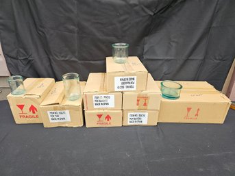 Large Lot Of Empty Glasses For Candles/crafts